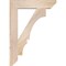 Ekena Millwork Balboa Slat Smooth Bracket, Douglas Fir, 3 1/2"W x 20"D x 28"H BKT04X20X28BOA06SDF - alternate 3